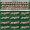 Custom Green White-Red Authentic Baseball Jersey