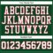 Custom Green White-Red Authentic Baseball Jersey