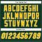 Custom Green Gold-White Authentic Baseball Jersey