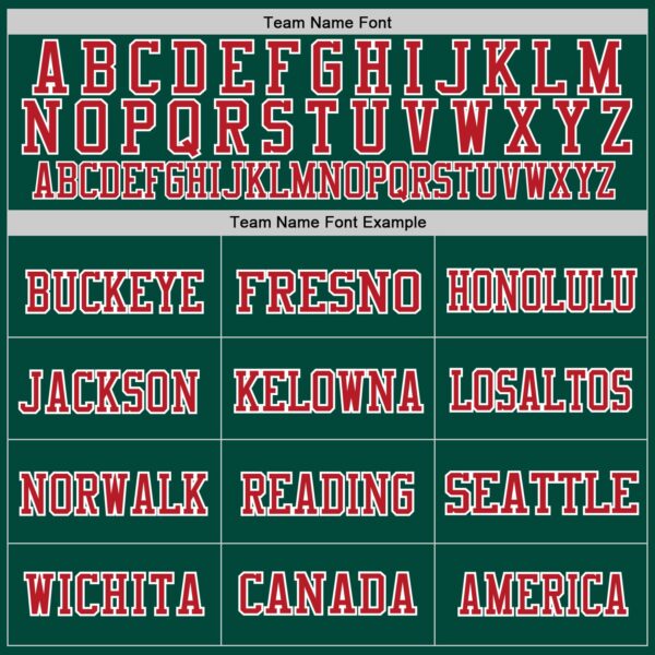 Custom Green Red-Black Mesh Authentic Throwback Football Jersey