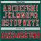 Custom Green Red-Black Mesh Authentic Throwback Football Jersey