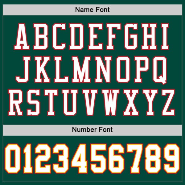 Custom Green White-Red Mesh Authentic Throwback Football Jersey