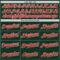 Custom Green Red-White Authentic Baseball Jersey