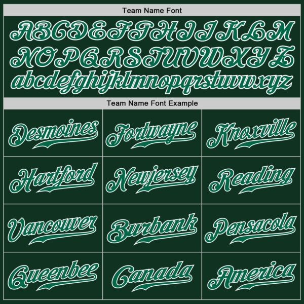 Custom Green Kelly Green-White Authentic Baseball Jersey