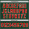 Custom Green Red-Cream Authentic Baseball Jersey