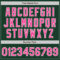 Custom Green Pink-White Authentic Baseball Jersey