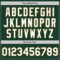 Custom Green White-Old Gold Authentic Baseball Jersey