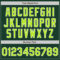 Custom Green Neon Green-White Authentic Baseball Jersey