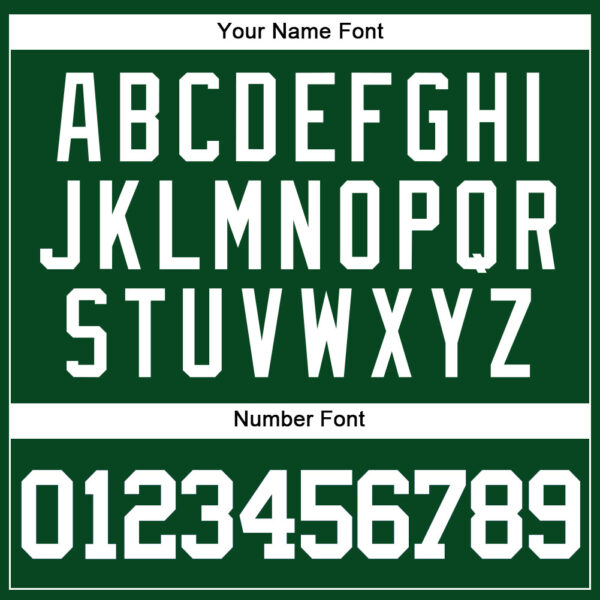 Custom Green White Authentic Baseball Jersey