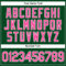 Custom Green White Pinstripe Pink Authentic Baseball Jersey