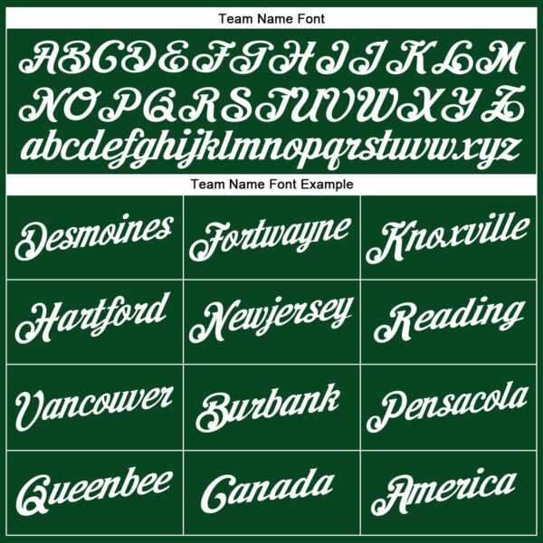 Custom Green White Performance T-Shirt