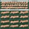 Custom Green White-Orange Authentic Baseball Jersey