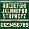 Custom Green White-Old Gold Mesh Authentic Throwback Baseball Jersey
