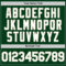 Custom Green White-Cream Mesh Authentic Throwback Baseball Jersey