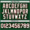Custom Green White-Red Mesh Authentic Throwback Baseball Jersey