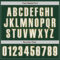 Custom Green White-Old Gold Authentic Baseball Jersey