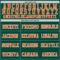 Green0326-2 Custom Green Orange-White Mesh Authentic Throwback Football Jersey