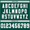 Green0328-3 Custom Green White-Gray Mesh Authentic Throwback Football Jersey