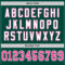 Green0331-3 Custom Green Pink-White Mesh Authentic Throwback Football Jersey
