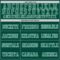 Green0335-2 Custom Green Kelly Green-White Mesh Authentic Throwback Football Jersey