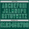 Green0335-3 Custom Green Kelly Green-White Mesh Authentic Throwback Football Jersey