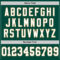 Custom Green White-Old Gold Mesh Authentic Throwback Football Jersey