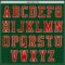 Custom Green Red-Cream Authentic Baseball Jersey