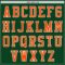 Custom Green Orange-White Authentic Baseball Jersey
