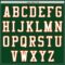 Custom Green White-Orange Authentic Baseball Jersey