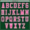 Custom Green Pink-White Authentic Baseball Jersey
