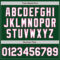 Custom Green White-Pink Authentic Baseball Jersey