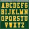 Custom Green Gold-White Authentic Baseball Jersey