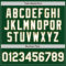 Custom Green White-Old Gold Authentic Baseball Jersey
