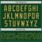 Custom Green Old Gold Authentic Baseball Jersey