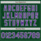 Custom Green Purple-White Authentic Baseball Jersey