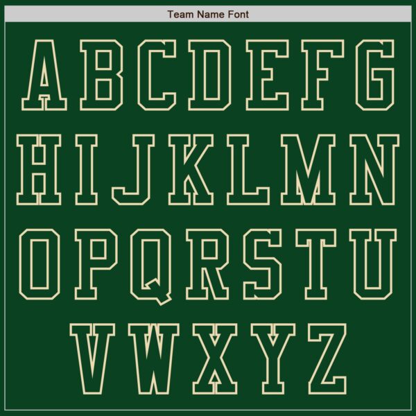 Custom Green Cream Authentic Baseball Jersey