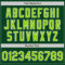Custom Green Neon Green-White Authentic Baseball Jersey