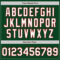 Custom Green White-Red Authentic Baseball Jersey