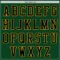Custom Green Black-Gold Authentic Baseball Jersey