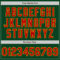 Custom Green Red-Gold Authentic Baseball Jersey