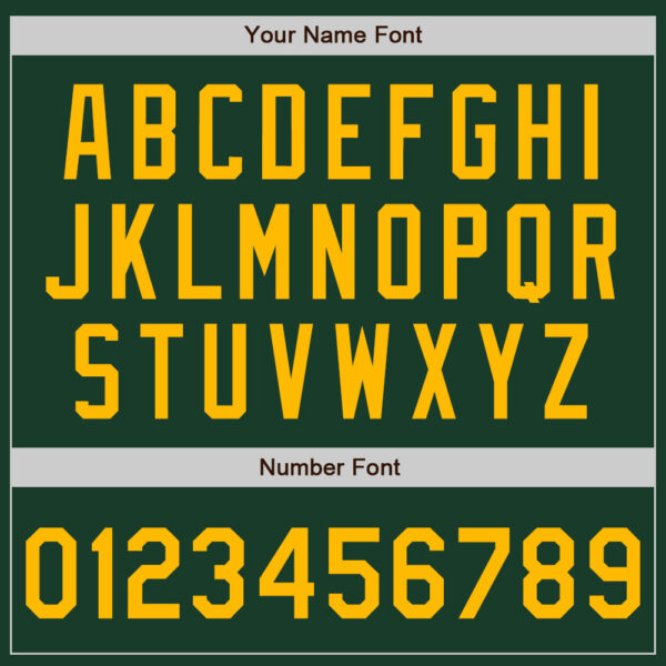 Custom Green Gold Authentic Baseball Jersey