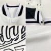 Custom White White-Black Bomber Full-Snap Varsity Letterman Jacket