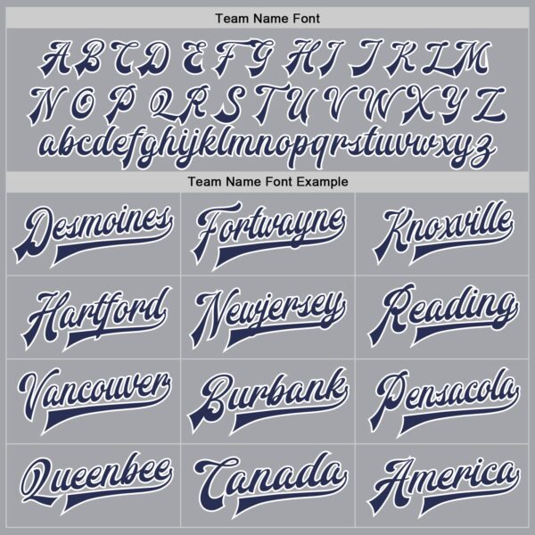 Custom Gray Navy-White Bomber Full-Snap Varsity Letterman Jacket