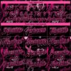 Custom Black Black Pink-Light Blue Pink Ribbon Breast Cancer Awareness 3D Pattern Design Bomber Full-Snap Varsity Letterman Jacket