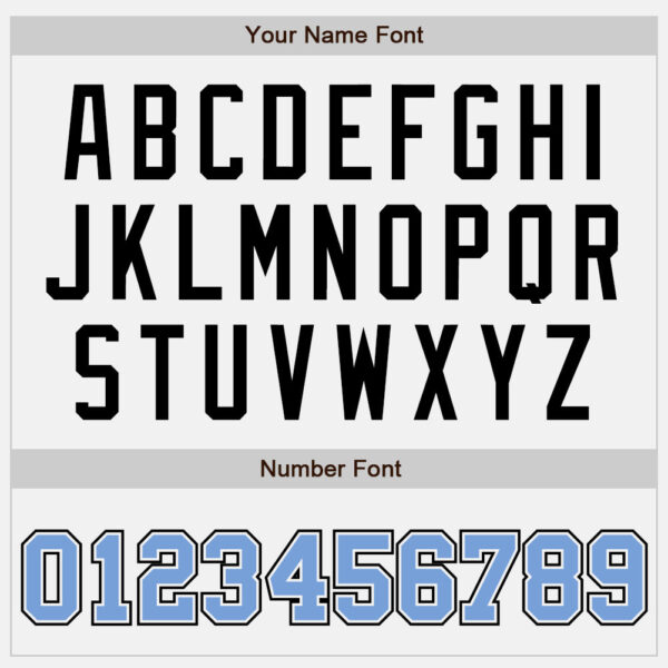 Custom White Light Blue-Black Bomber Full-Snap Varsity Letterman Two Tone Jacket