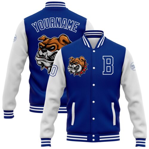 Jacket2665_75666bcf-d82f-47f7-b8a2-179968a3e256 Custom Royal White 3D Pattern Design Bomber Full-Snap Varsity Letterman Jacket