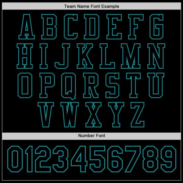 Custom Black Teal Bomber Full-Snap Varsity Letterman Jacket