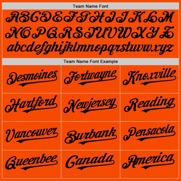 Custom Orange Black Bomber Full-Snap Varsity Letterman Two Tone Hoodie Jacket