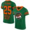 KellyGreen00 Custom Team C/O 2000 25th Anniversary Football Jersey