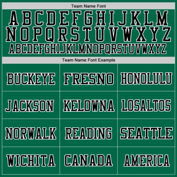 Custom Grass Green Black-White Mesh Authentic Throwback Football Jersey